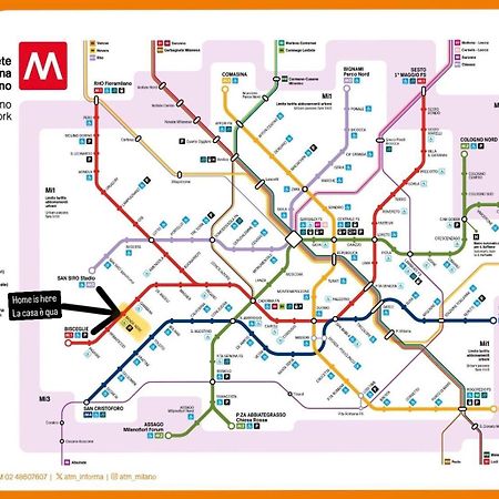 Bilocale In Bande Nere-Metro Rossa Duomo Apartment Milano Ngoại thất bức ảnh